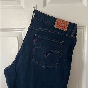 Levi's Indigo Denim Jeans